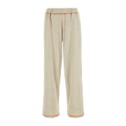 Sand Melange Bomuld Blend Joggers