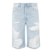 Afslappet Denim Shorts