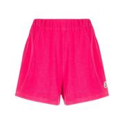 Knust Fløjl Rose Logo Patch Shorts