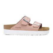 Blød Pink Platform Sandal