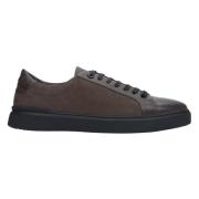 Herre Brun Læder & Velour Sneakers ER00113450