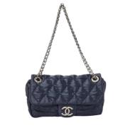 Pre-owned Satin chanel-tasker