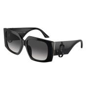 Stilfulde solbriller med grå gradientlinser