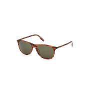 EZ0217-56N Solbriller Grøn Havana Stil