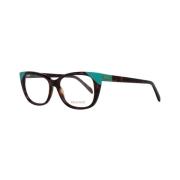 Brune Damer Optiske Rammer Full-Rim Stil