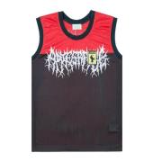 Metaltrykt Perforeret Tank Top