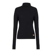 Strikket turtleneck jumper