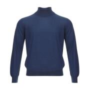 Blå Cashmere Crew Neck Sweater