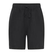 Afslappede Linnedshorts Knickers Sort