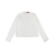 Klassisk Hvid Langærmet Skjorte