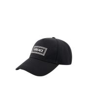 Sort Bomuld Baseball Cap