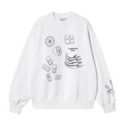 Hvid Sweatshirt I033252