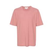 Pink Bomuld T-shirt Letvægts Jersey