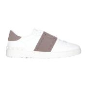 Rockstud Untitled Hvide Lædersneakers