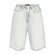 Denim Bermuda Shorts