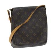 Pre-owned Canvas louis-vuitton-tasker