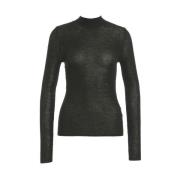 Sort Striktrøje Sweater AW24