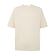 Lys Beige Typo T-Shirt