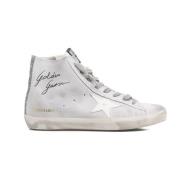 Hvide High Top Sneakers