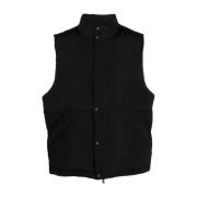 Sort Puffer Gilet