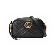 GG Marmont Small Matelassé Shoulder Taske