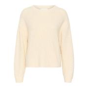 Strik Pullover Antique White