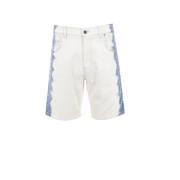 Bleach Shaded Denim Shorts