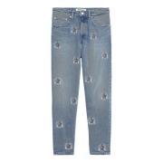 Klassiske Straight Fit Denim Jeans