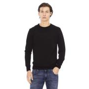 Luksus Sort Turtleneck Sweater