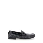 Sorte flade sko City Blanco Loafer