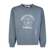 Vintage College Crewneck Sweatshirt