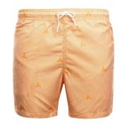 Herre Badebukser Biarritz Orange Polyester