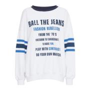 Sporty Sweatshirt Barebellion Blanc De Blanc