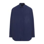 Marine Blue Cocoon Shirt