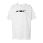 Logo Print Bomuld T-shirt