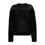 Sort Sweatshirt Kvinders Mode AW24