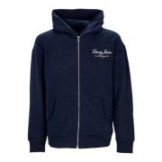 Mørk Nat Navy Zip Hoodie