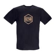 Logo Tee Sort/Khaki Kortærmet