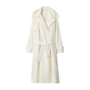 Korn Gabardine Trench Coat