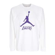 Lakers Langærmet T-shirt Hvid