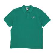 Essential Pique Polo Shirt Malachite/Hvid