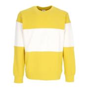 Farveblok Letvægts Crewneck Sweatshirt