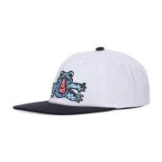 Sort Flad Skygge Snapback Kasket