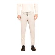 Slim Fit Houndstooth Chino Jogger Bukser