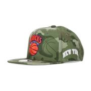 NBA Tonal Camo Stretch Fitted Cap