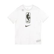 Hvid NBA Logo T-shirt Dri-fit