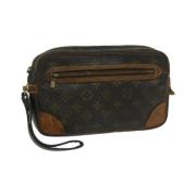 Pre-owned Canvas louis-vuitton-tasker