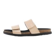 Creme Læder Sandal 1104-004-119