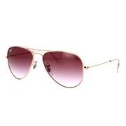 Junior Aviator Solbriller Pink Guld Lilla