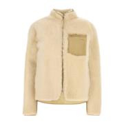 Shearling Jakke i Sand